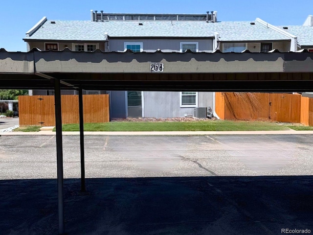 7165 S Gaylord St Unit H05, Centennial, CO 80122 - view of covered parking lot