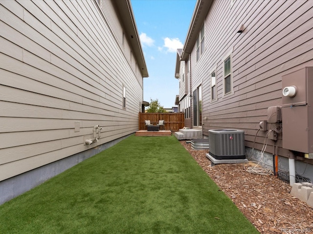5716 Boston Ct, Denver, CO 80238 - view of yard with cooling unit