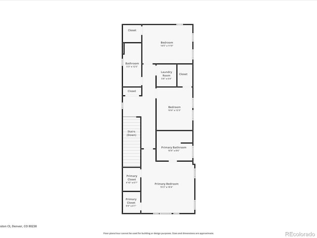 5716 Boston Ct, Denver, CO 80238 - room layout