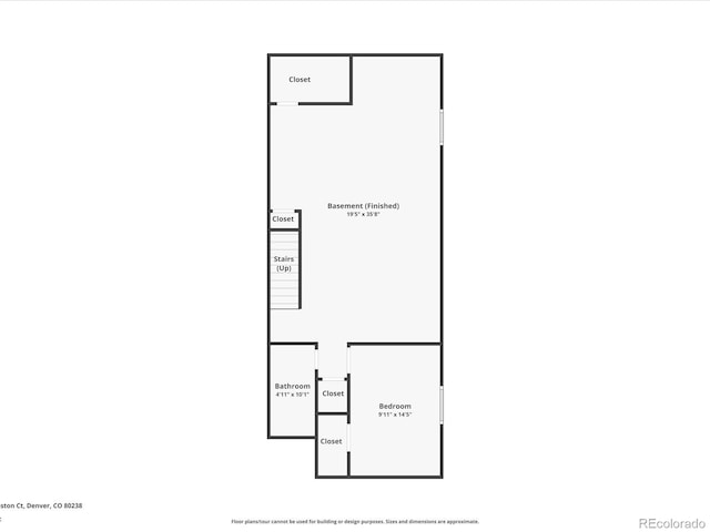 5716 Boston Ct, Denver, CO 80238 - home floor plan