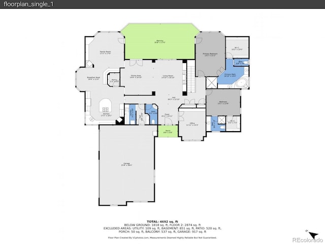 floor plan / room layout