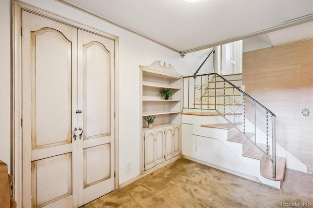 3225 S Race St, Englewood, CO 80113 - stairway with carpet