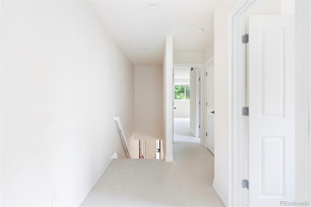 538 Cook St, Denver, CO 80206 - hallway featuring an upstairs landing and carpet