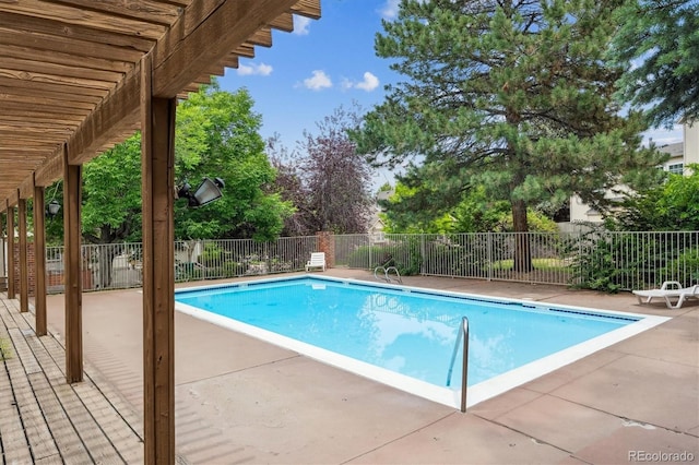 3078 W 107th Pl Unit D, Westminster, CO 80031 - community pool featuring a pergola and a patio area