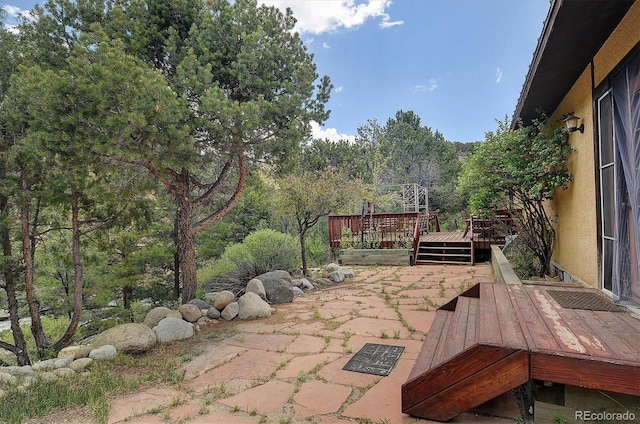 30600 County Road 371, Buena Vista, CO 81211 - view of patio featuring a deck