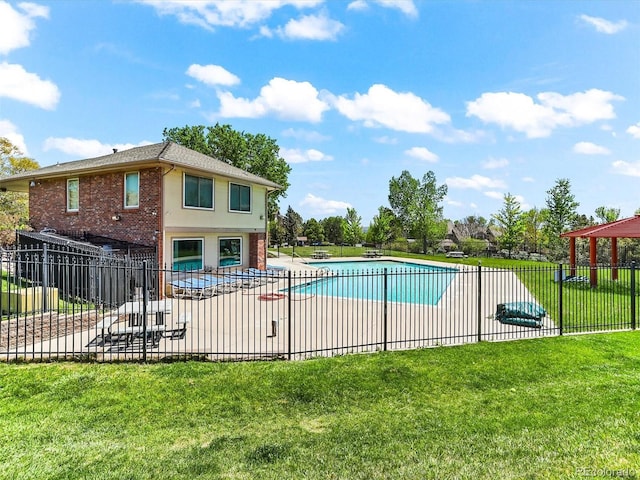 8361 S Upham Way Unit 209, Littleton, CO 80128 - community pool featuring a patio