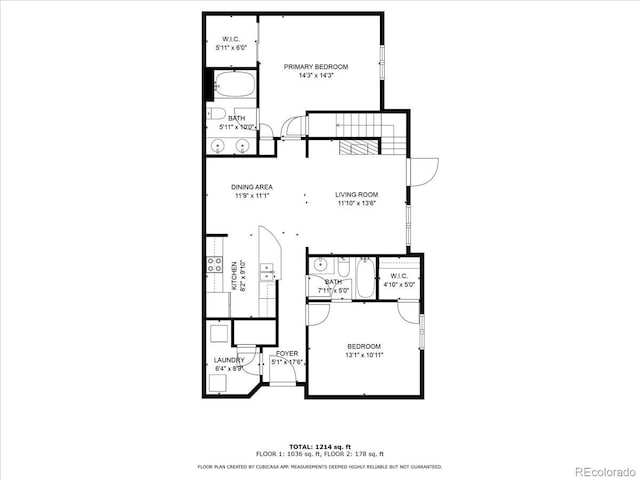 5378 Palomino Ranch Pt Unit 303, Colorado Springs, CO 80922 - view of layout