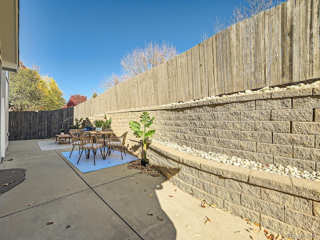 view of patio / terrace