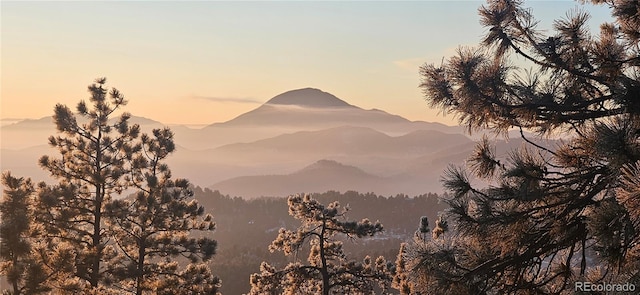 view of mountain feature
