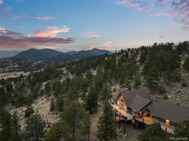 854 Dick Mountain Dr, Bailey, CO 80421 - view of mountain backdrop