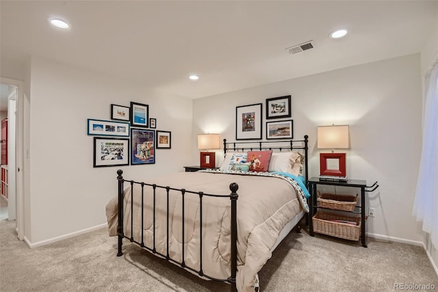 4565 E Mexico Ave Unit 3, Denver, CO 80222 - bedroom with carpet and recessed lighting
