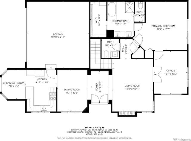 4565 E Mexico Ave Unit 3, Denver, CO 80222 - view of floor plan / room layout