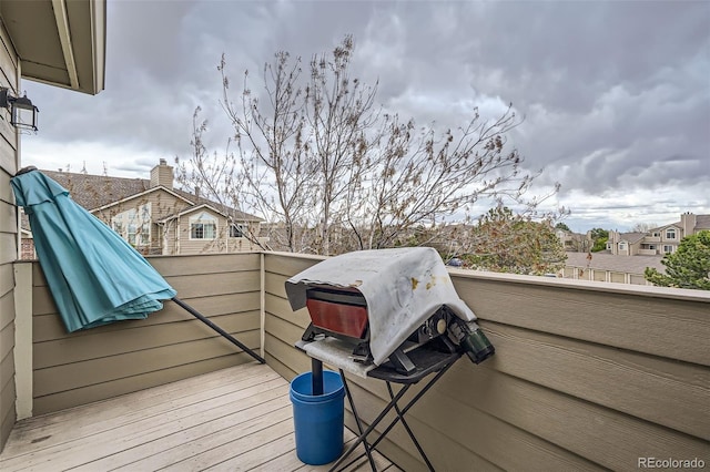 view of deck