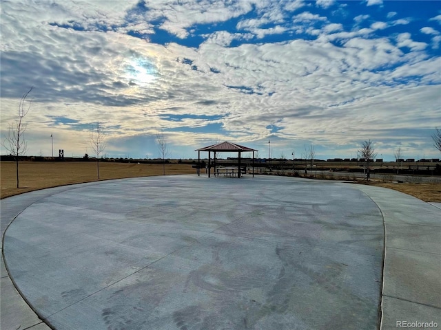 9910 Biscay St, Commerce City, CO 80022 - view of patio / terrace with a gazebo