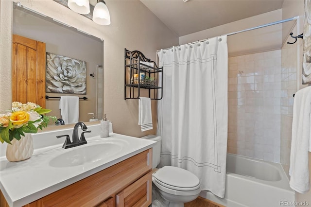 1345 Leslie Cir, Woodland Park, CO 80863 - bathroom featuring vanity and shower / bath combo