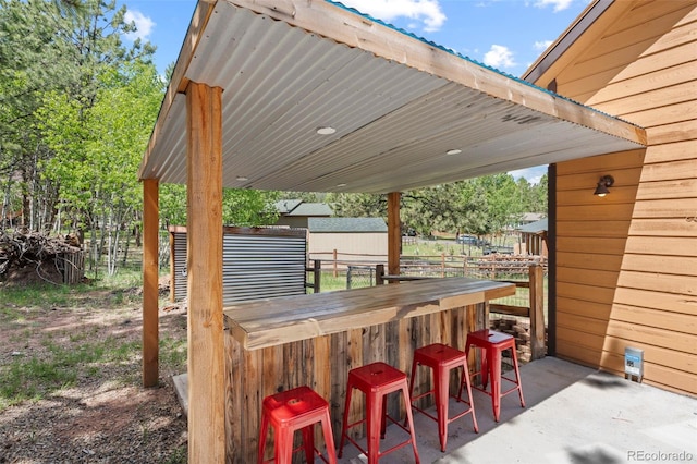 1345 Leslie Cir, Woodland Park, CO 80863 - view of patio / terrace