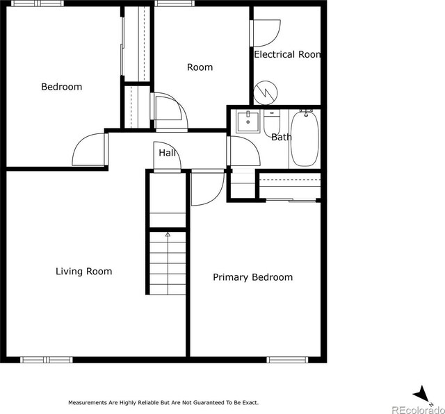 1345 Leslie Cir, Woodland Park, CO 80863 - view of room layout