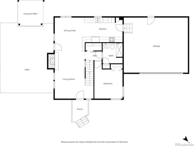 1345 Leslie Cir, Woodland Park, CO 80863 - view of floor plan / room layout