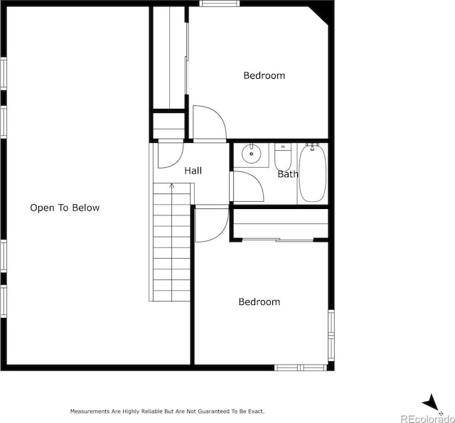 1345 Leslie Cir, Woodland Park, CO 80863 - view of home floor plan