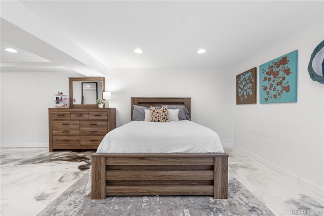7132 Xavier Way, Westminster, CO 80030 - bedroom featuring marble finish flooring and recessed lighting