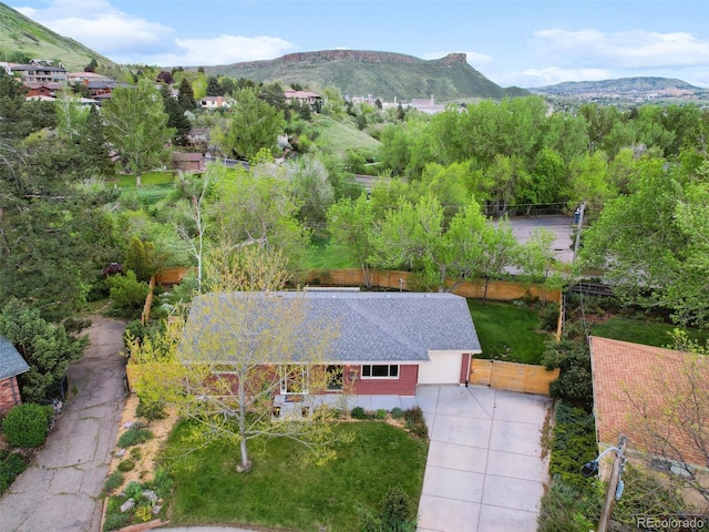 207 Iowa Dr, Golden, CO 80403 - view of subject property featuring mountains