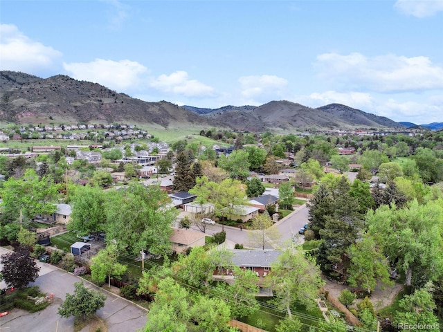 207 Iowa Dr, Golden, CO 80403 - mountain view featuring nearby suburban area