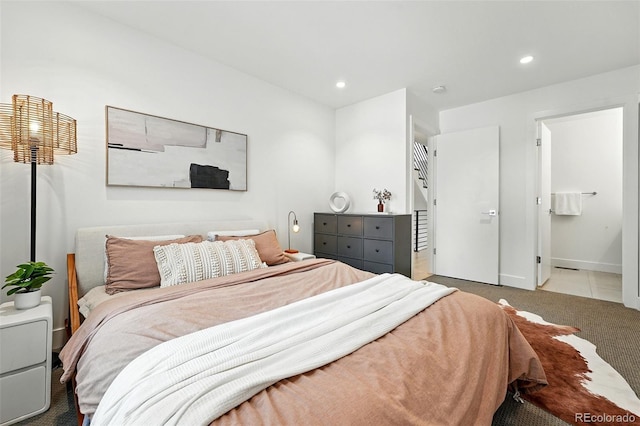 4394 Zenobia St, Denver, CO 80212 - bedroom featuring carpet flooring and recessed lighting