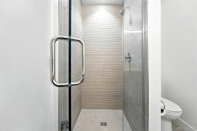 4394 Zenobia St, Denver, CO 80212 - bathroom with a shower stall and toilet