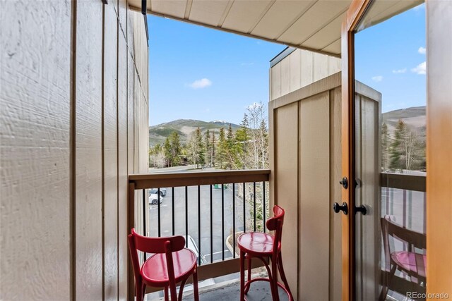 311 W La Bonte St Unit 306, Dillon, CO 80435 - balcony featuring a mountain view