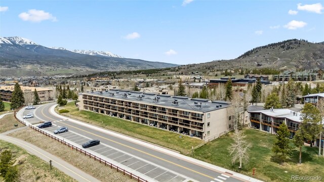 311 W La Bonte St Unit 306, Dillon, CO 80435 - drone / aerial view of a mountain backdrop