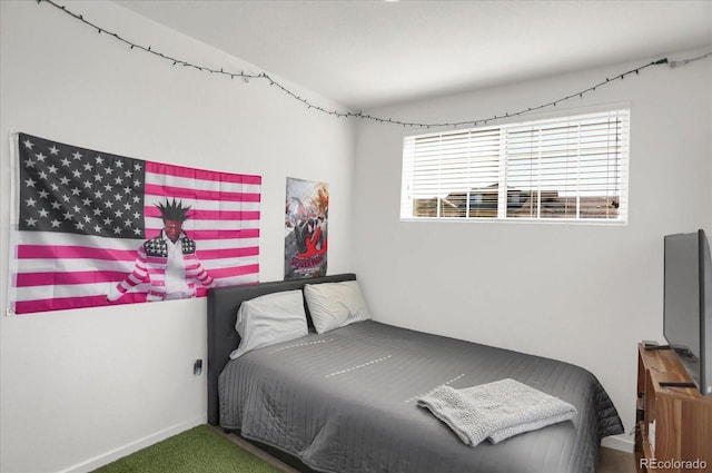 9227 Rolling Way Unit 201, Parker, CO 80134 - bedroom with carpet and baseboards