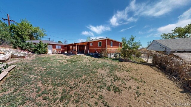 2533 E 90th Pl, Thornton, CO 80229 - view of yard with fence