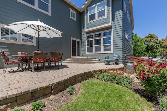 2488 Lake Vista Dr, Broomfield, CO 80023 - rear view of property with a patio area