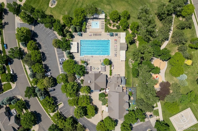 2488 Lake Vista Dr, Broomfield, CO 80023 - aerial view of a pool area