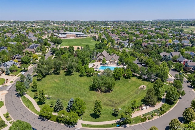 2488 Lake Vista Dr, Broomfield, CO 80023 - drone / aerial view of a pool