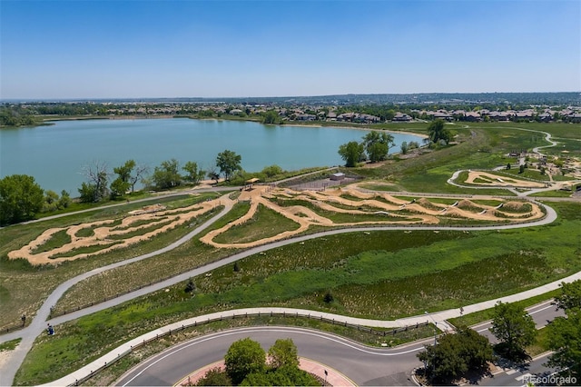 2488 Lake Vista Dr, Broomfield, CO 80023 - drone / aerial view of a large body of water