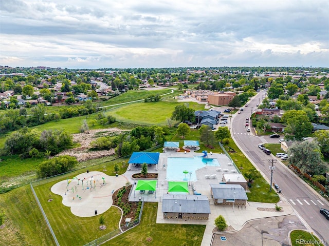 10478 Ogden St, Northglenn, CO 80233 - aerial view of a pool area