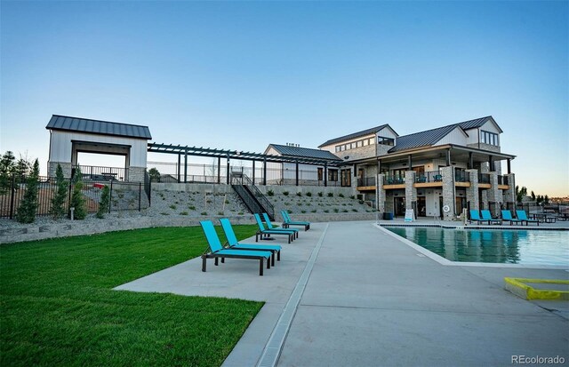 8628 Hotchkiss St, Littleton, CO 80125 - community pool featuring a patio area