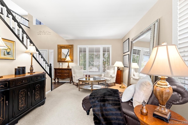 6772 Tiger Tooth, Littleton, CO 80124 - living room with stairs