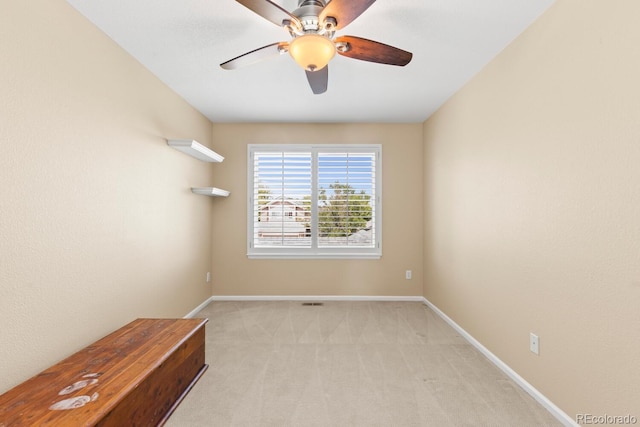 6772 Tiger Tooth, Littleton, CO 80124 - unfurnished room featuring light carpet and a ceiling fan