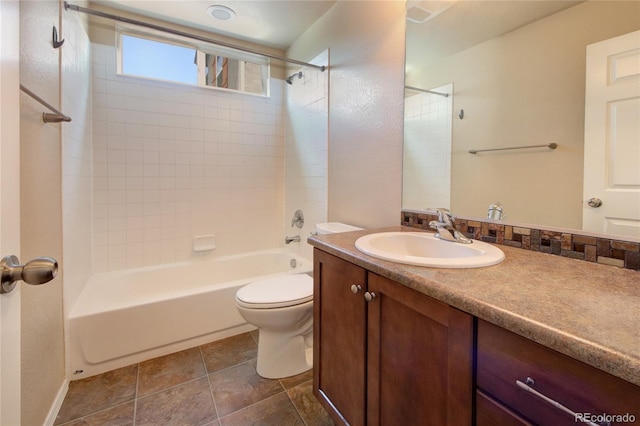 5947 Cumbre Vista Way, Colorado Springs, CO 80924 - full bathroom featuring vanity and shower / bath combination