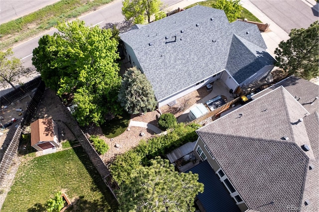 view of subject property