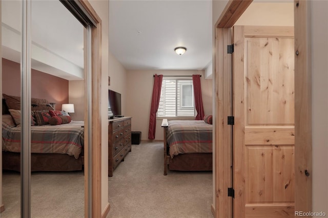 301 Trailhead Cir Unit 324, Winter Park, CO 80482 - bedroom with light carpet