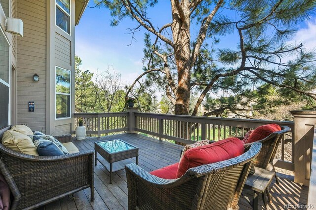 view of deck