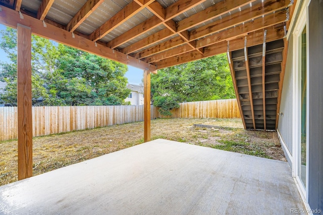 12476 W Prentice Pl, Littleton, CO 80127 - fenced backyard featuring a patio