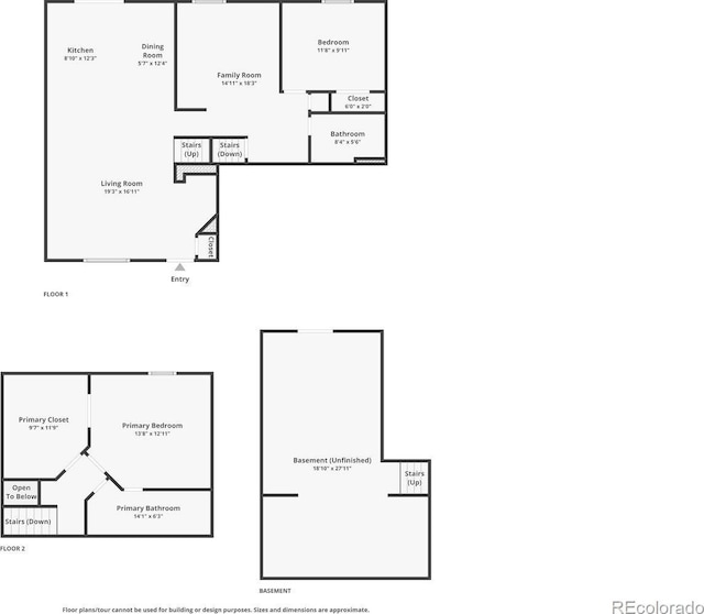 12476 W Prentice Pl, Littleton, CO 80127 - view of property floor plan