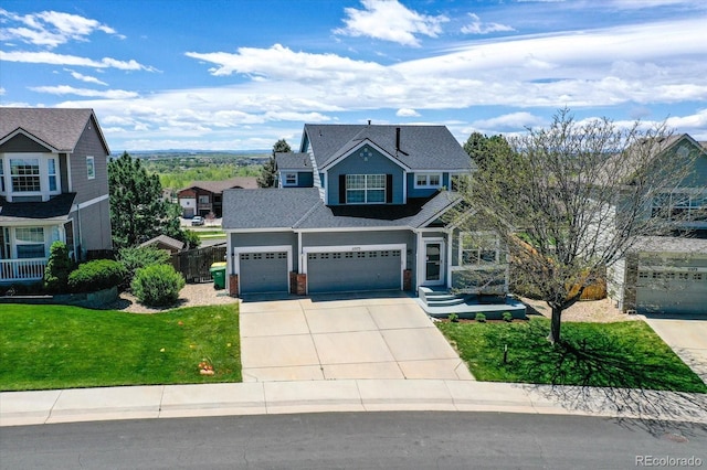 11575 Wilson Cir, Parker, CO 80134 - view of front of home with concrete driveway and an attached garage