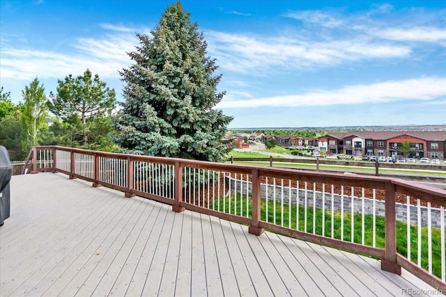 11575 Wilson Cir, Parker, CO 80134 - deck featuring a residential view
