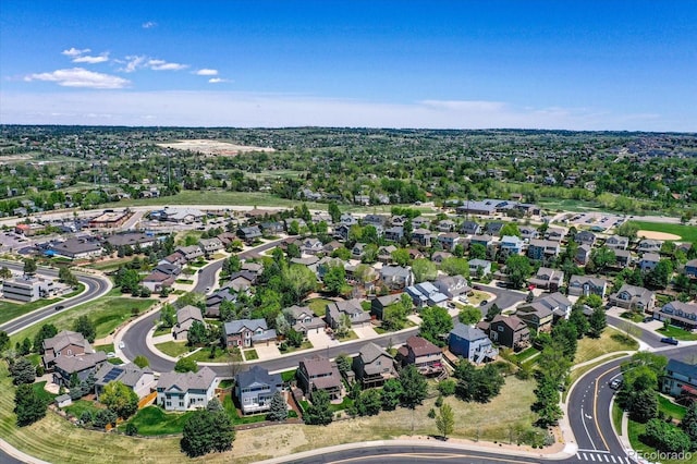 11575 Wilson Cir, Parker, CO 80134 - aerial view of property and surrounding area featuring nearby suburban area