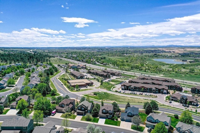 11575 Wilson Cir, Parker, CO 80134 - aerial perspective of suburban area with a nearby body of water